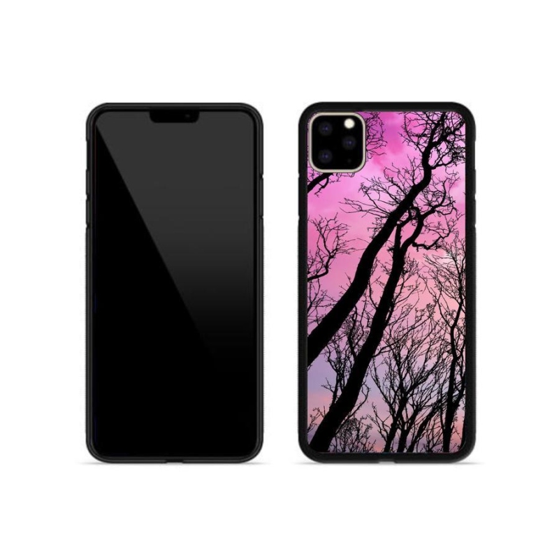 Gelový obal mmCase na mobil iPhone 11 Pro Max - opadané stromy