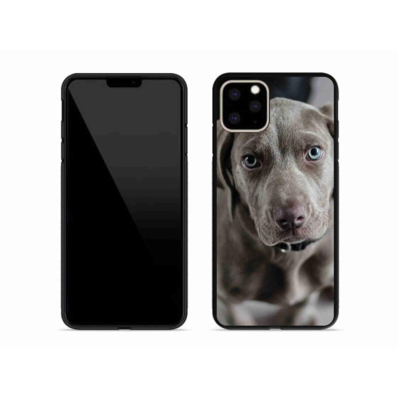 Gelový obal mmCase na mobil iPhone 11 Pro Max - výmarský ohař