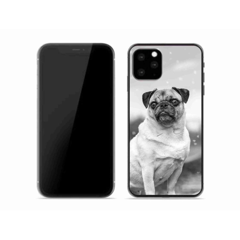 Gelový obal mmCase na mobil iPhone 11 Pro - mops