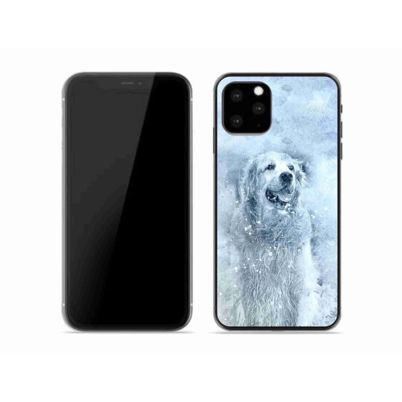 Gelový obal mmCase na mobil iPhone 11 Pro - retrívr