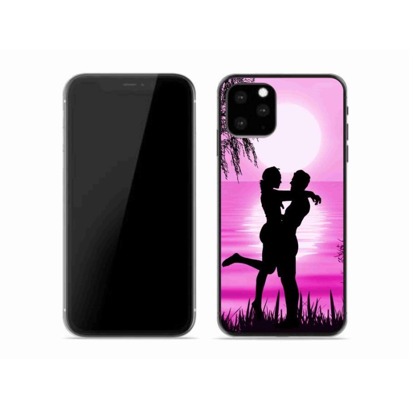 Gelový obal mmCase na mobil iPhone 11 Pro - západ slunce
