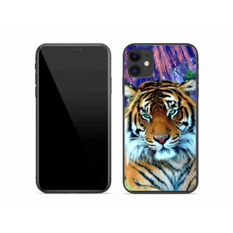 Gelový obal mmCase na mobil iPhone 11 - tygr