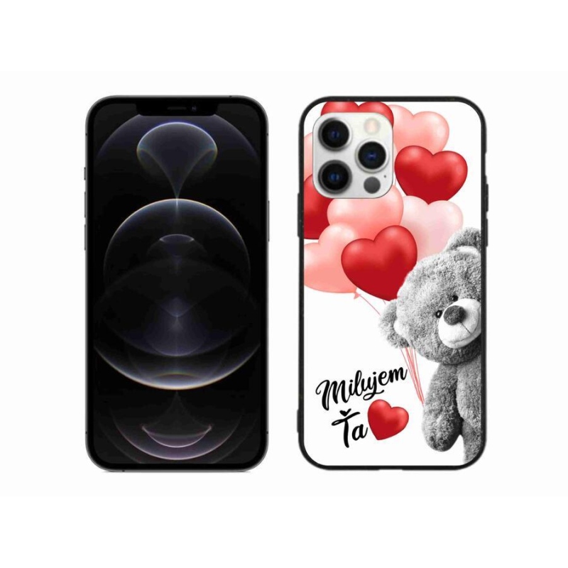 Gelový obal mmCase na mobil iPhone 12 Pro Max - milujem Ťa sk