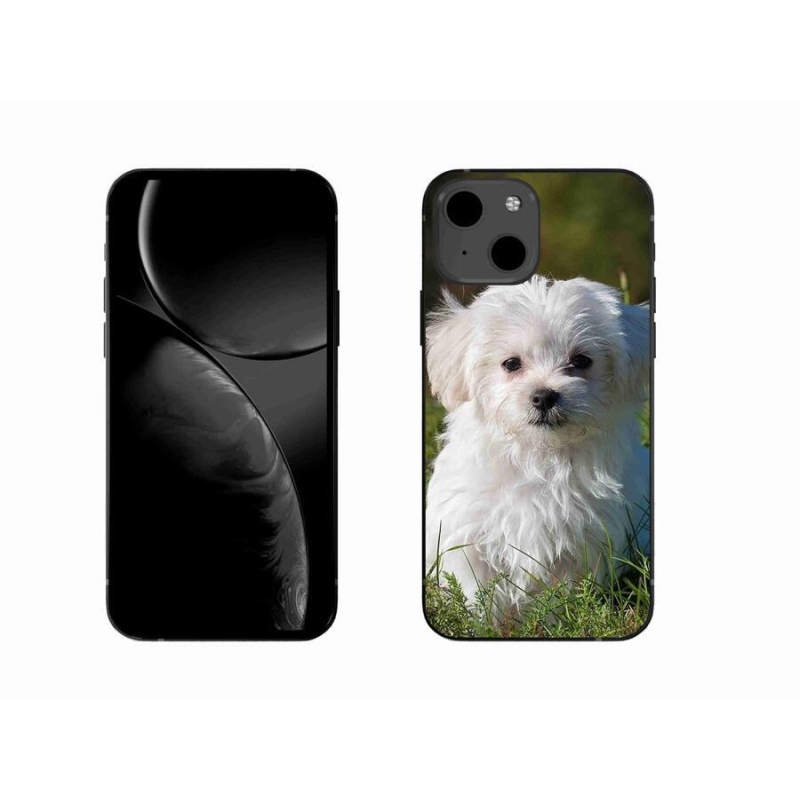 Gelový obal mmCase na mobil iPhone 13 6.1 - bišonek
