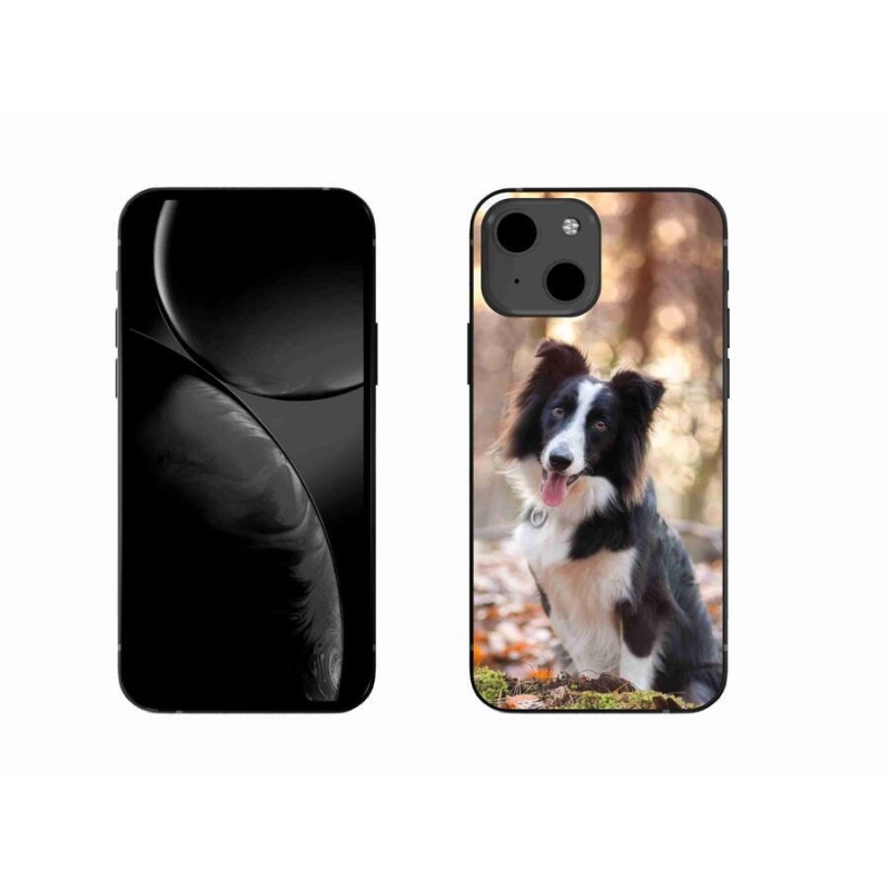 Gelový obal mmCase na mobil iPhone 13 6.1 - border kolie 1