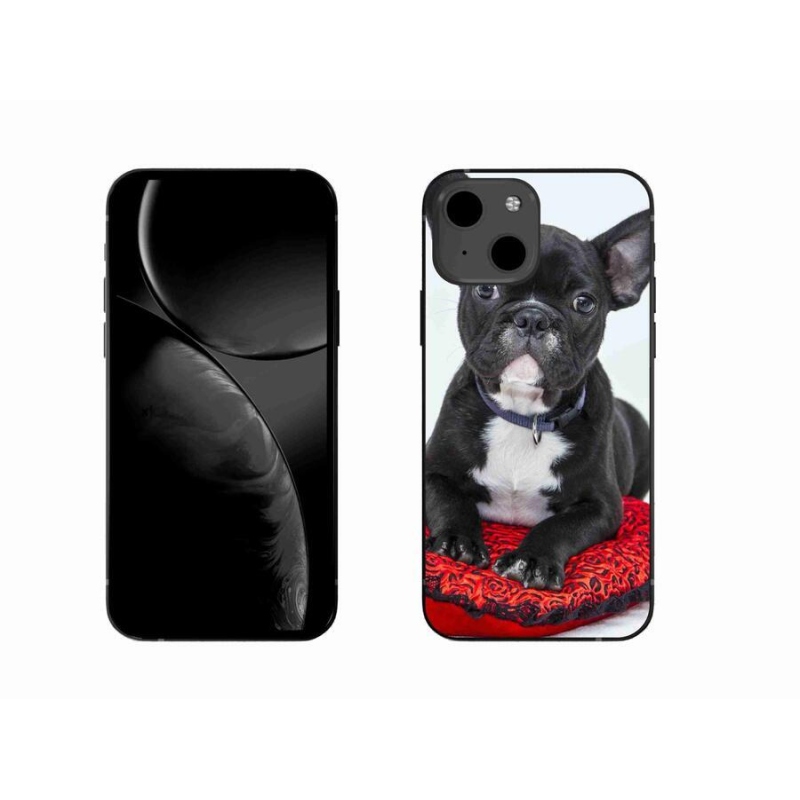 Gelový obal mmCase na mobil iPhone 13 6.1 - buldok