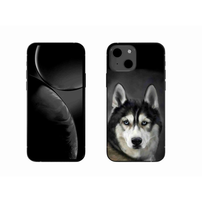 Gelový obal mmCase na mobil iPhone 13 6.1 - husky