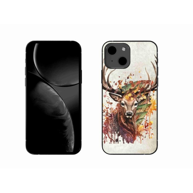 Gelový obal mmCase na mobil iPhone 13 6.1 - jelen 1