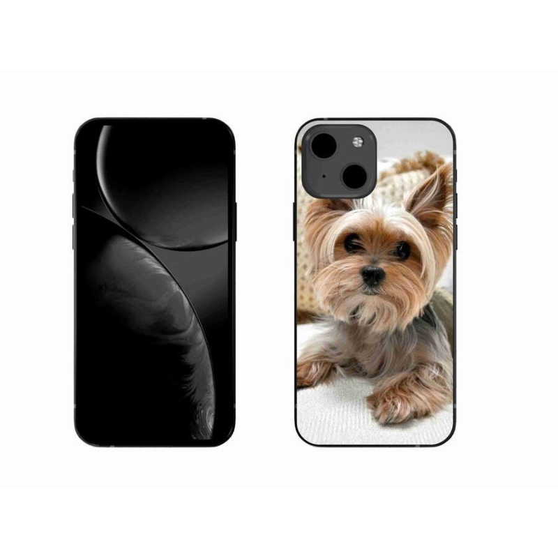 Gelový obal mmCase na mobil iPhone 13 6.1 - jorkšír 5