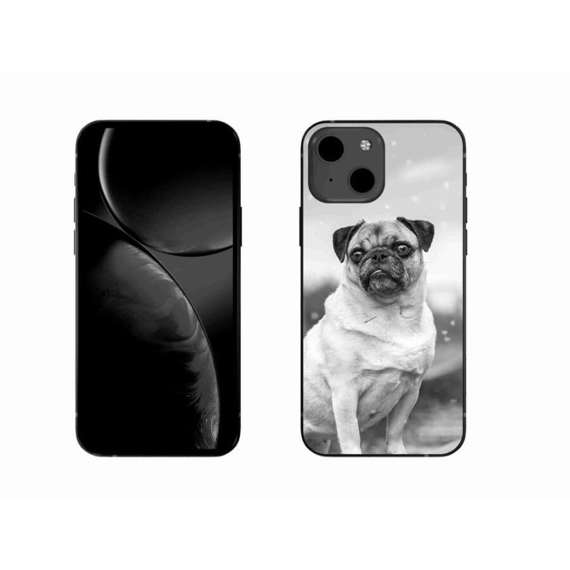 Gelový obal mmCase na mobil iPhone 13 6.1 - mops