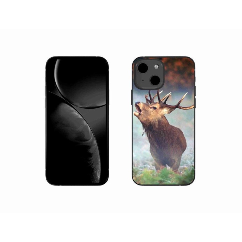 Gelový obal mmCase na mobil iPhone 13 mini 5.4 - jelen 2