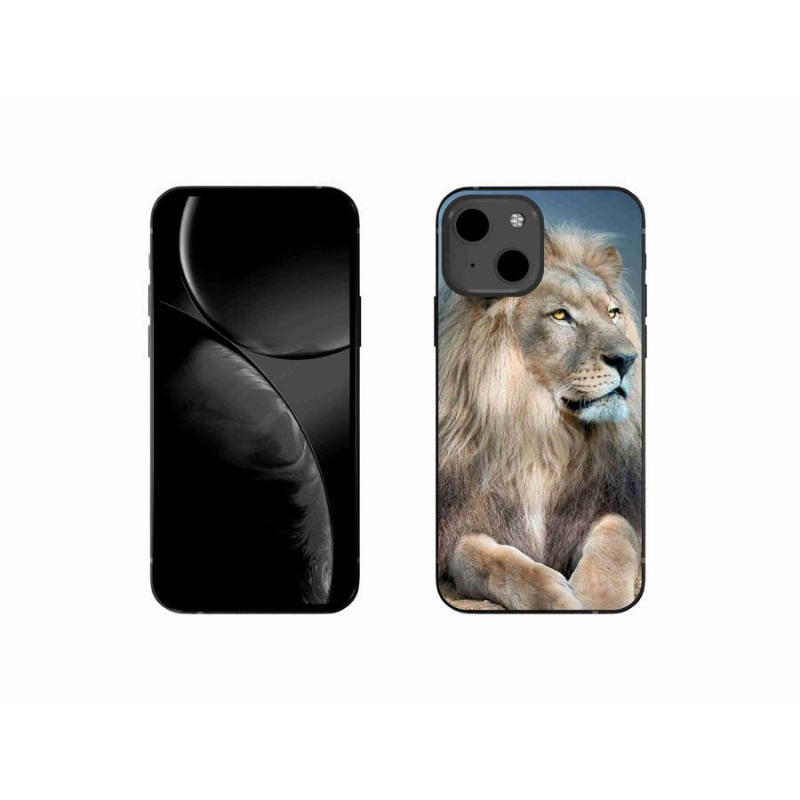 Gelový obal mmCase na mobil iPhone 13 mini 5.4 - lev 1