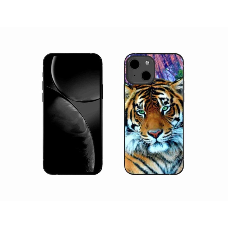 Gelový obal mmCase na mobil iPhone 13 mini 5.4 - tygr