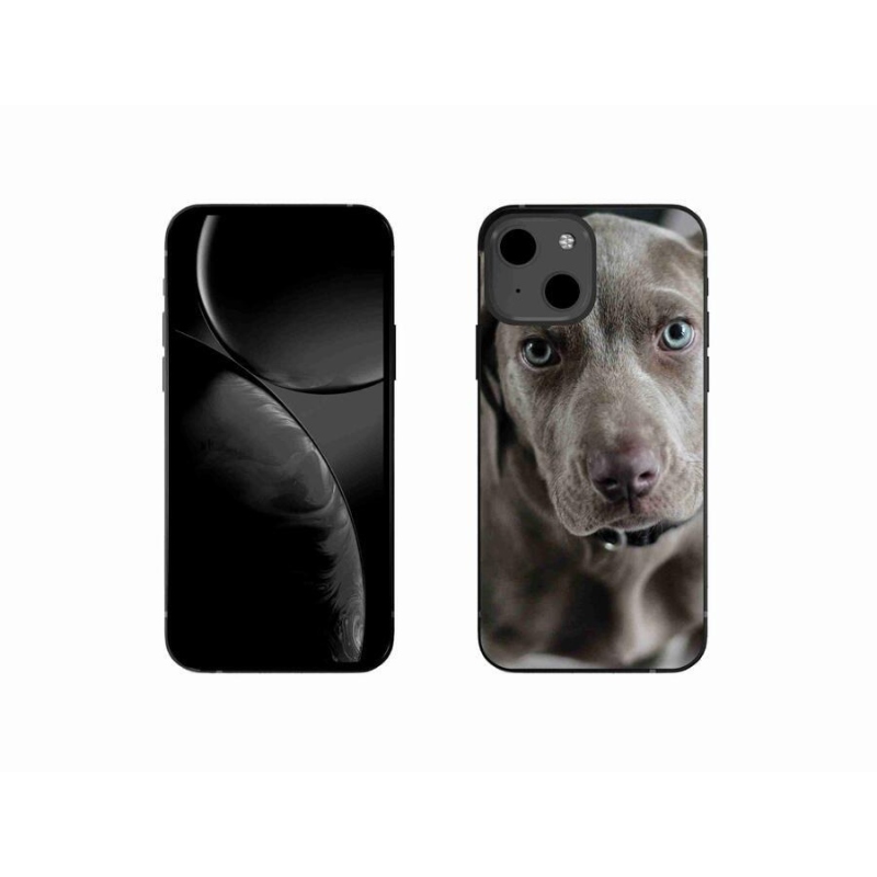 Gelový obal mmCase na mobil iPhone 13 mini 5.4 - výmarský ohař