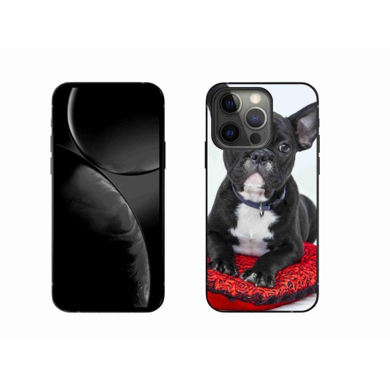 Gelový obal mmCase na mobil iPhone 13 Pro 6.1 - buldok