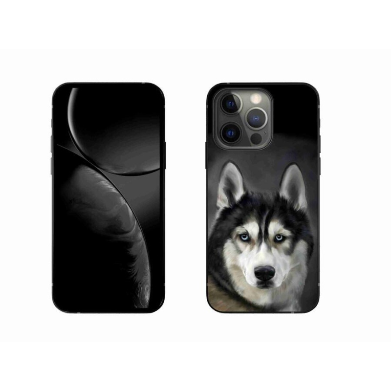 Gelový obal mmCase na mobil iPhone 13 Pro 6.1 - husky