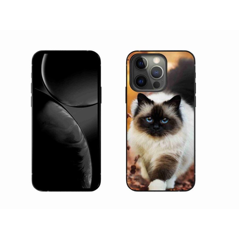 Gelový obal mmCase na mobil iPhone 13 Pro 6.1 - kočka 1