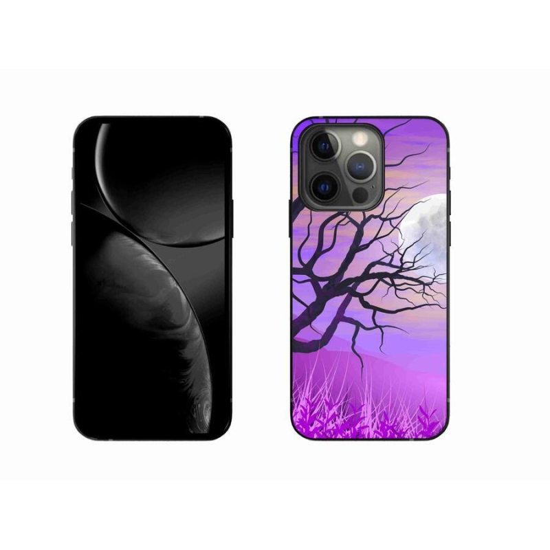 Gelový obal mmCase na mobil iPhone 13 Pro 6.1 - kreslený opadaný strom