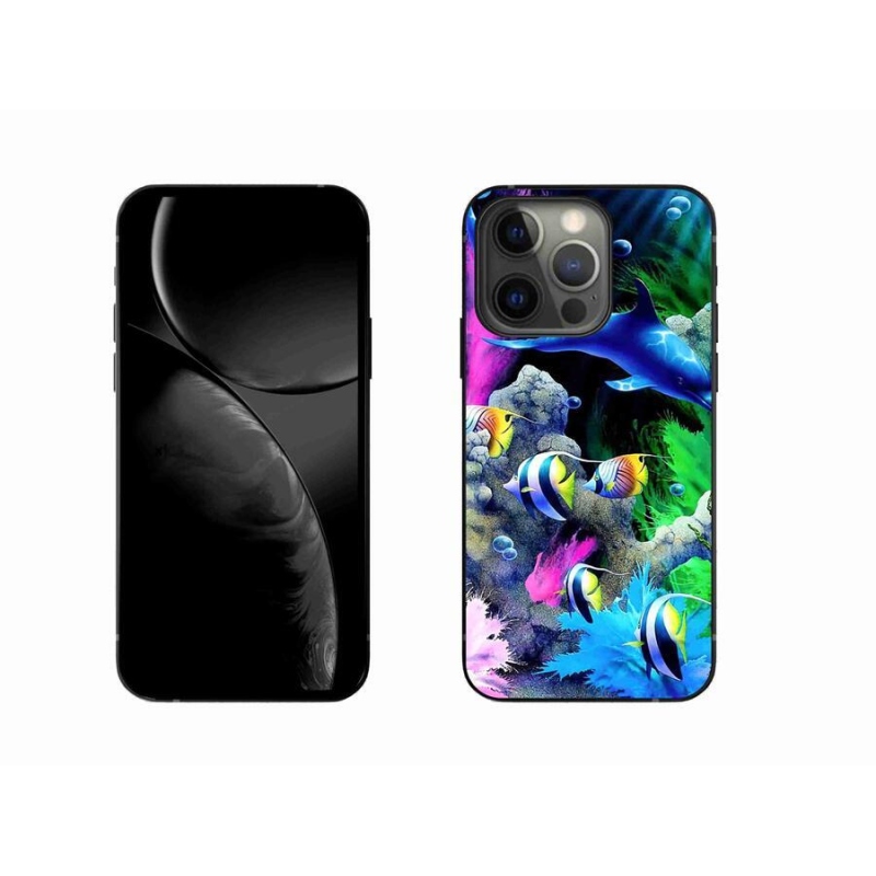 Gelový obal mmCase na mobil iPhone 13 Pro 6.1 - mořský svět