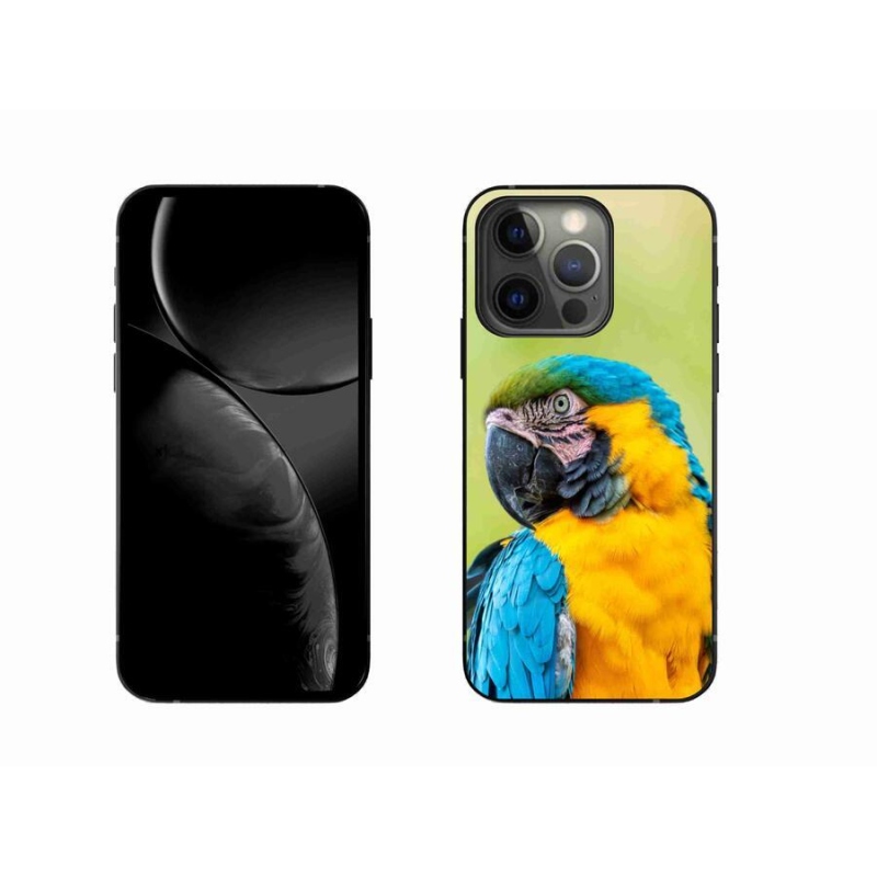 Gelový obal mmCase na mobil iPhone 13 Pro 6.1 - papoušek ara 2