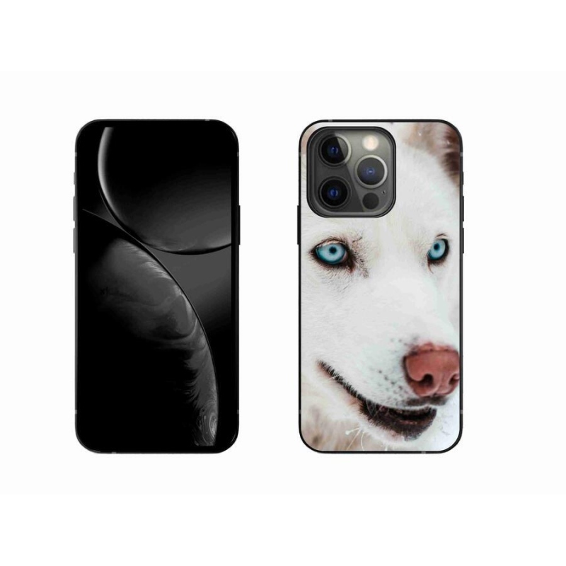 Gelový obal mmCase na mobil iPhone 13 Pro 6.1 - psí pohled