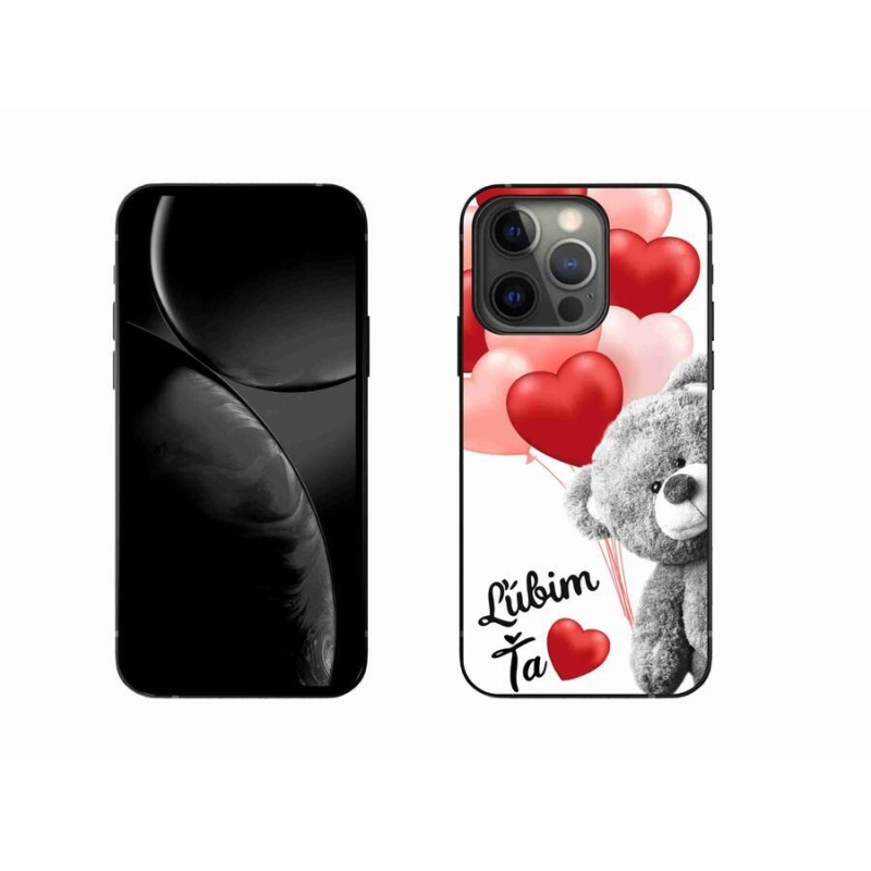 Gelový obal mmCase na mobil iPhone 13 Pro 6.1 - ľúbim ťa sk