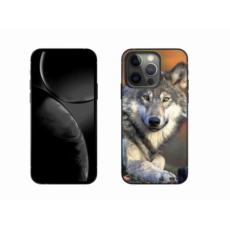 Gelový obal mmCase na mobil iPhone 13 Pro 6.1 - vlk