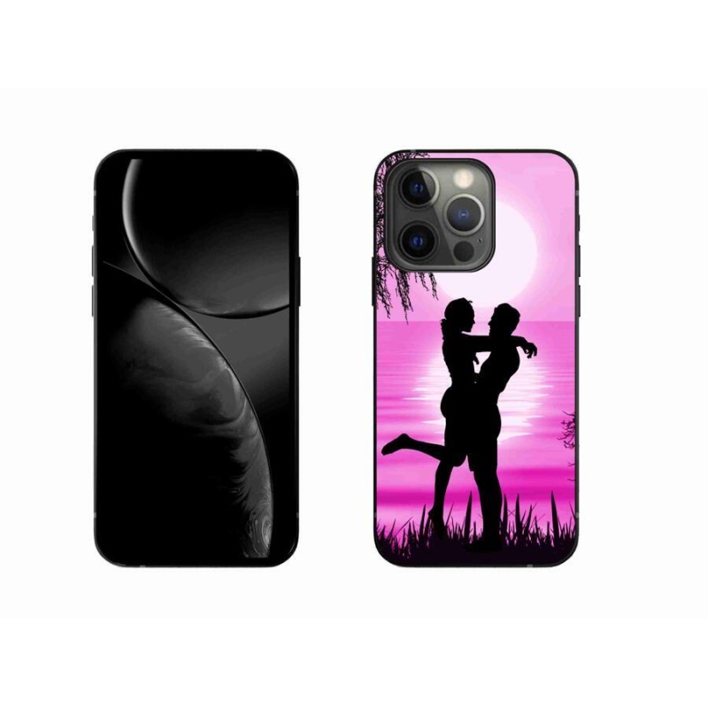 Gelový obal mmCase na mobil iPhone 13 Pro 6.1 - západ slunce