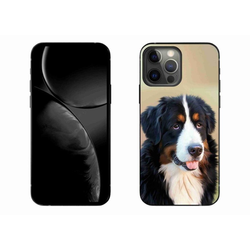 Gelový obal mmCase na mobil iPhone 13 Pro Max 6.7 - bernský salašnický pes