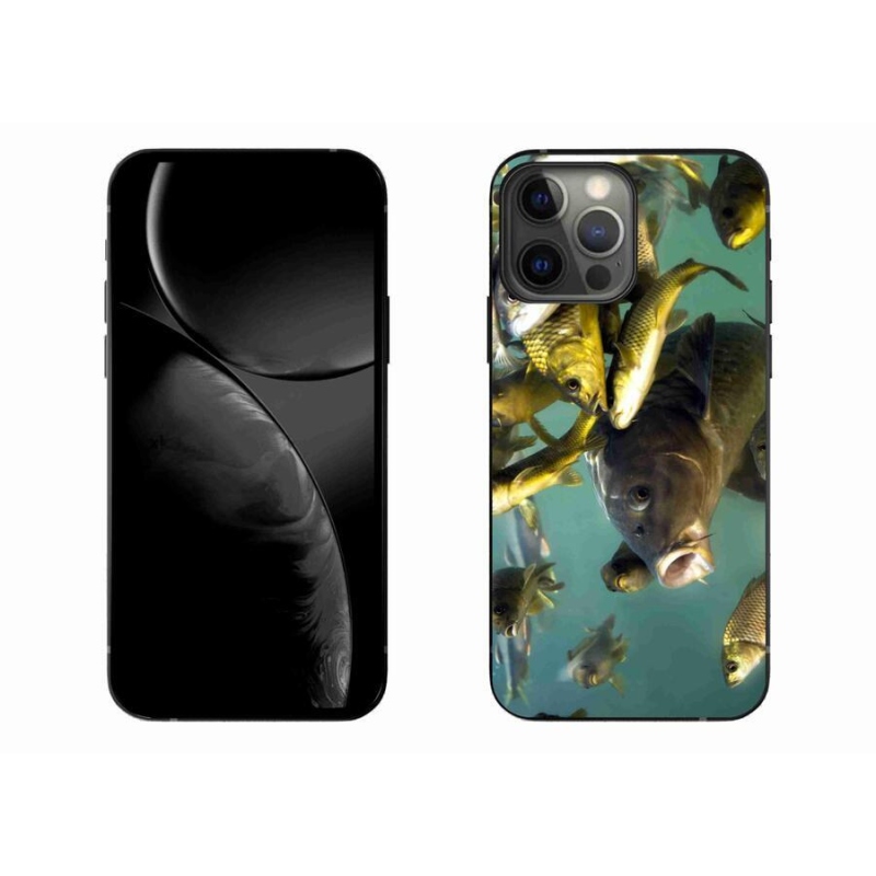Gelový obal mmCase na mobil iPhone 13 Pro Max 6.7 - hejno ryb