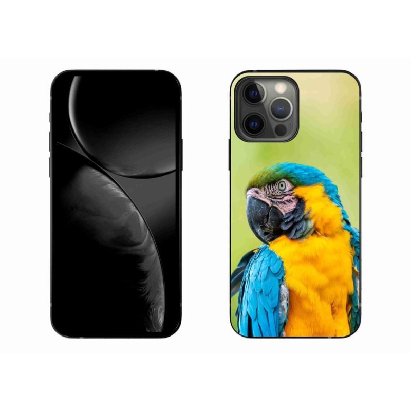 Gelový obal mmCase na mobil iPhone 13 Pro Max 6.7 - papoušek ara 2