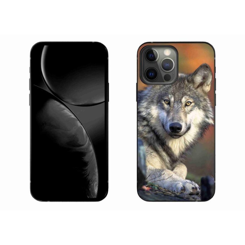 Gelový obal mmCase na mobil iPhone 13 Pro Max 6.7 - vlk
