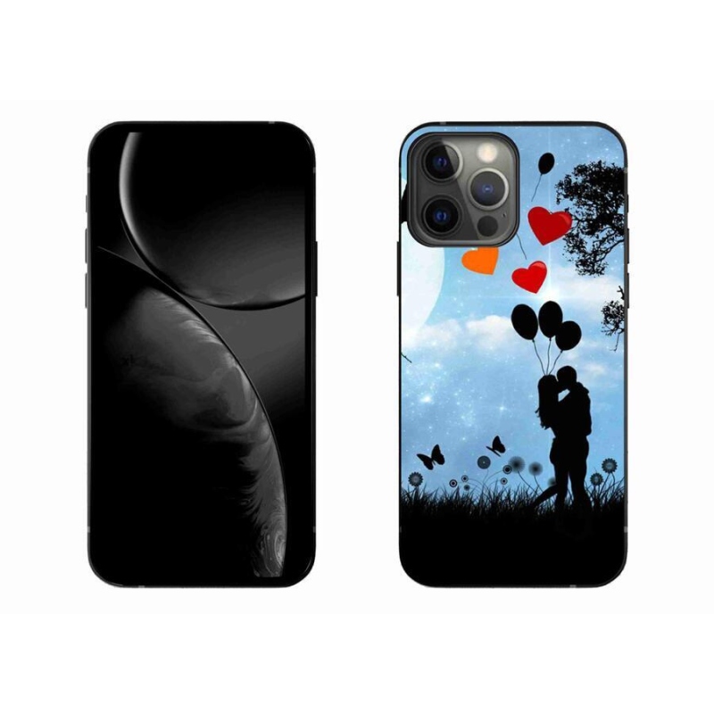 Gelový obal mmCase na mobil iPhone 13 Pro Max 6.7 - zamilovaný pár