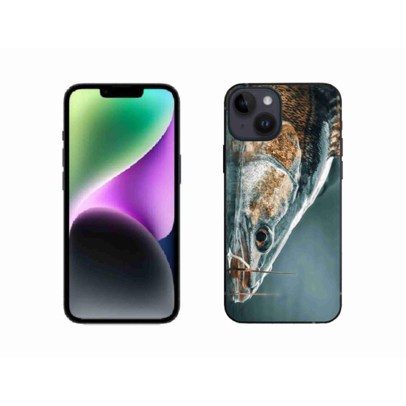 Gelový obal mmCase na mobil iPhone 14 - candát