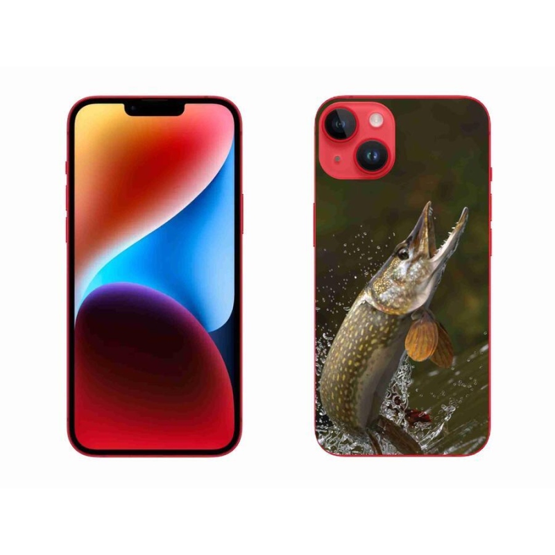 Gelový obal mmCase na mobil iPhone 14 Plus - štika