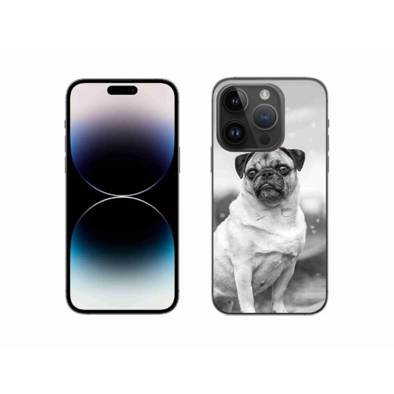 Gelový obal mmCase na mobil iPhone 14 Pro 6.1 - mops