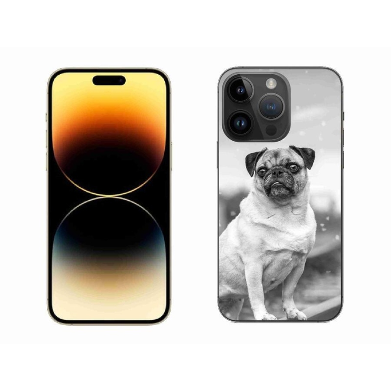 Gelový obal mmCase na mobil iPhone 14 Pro Max 6.7 - mops