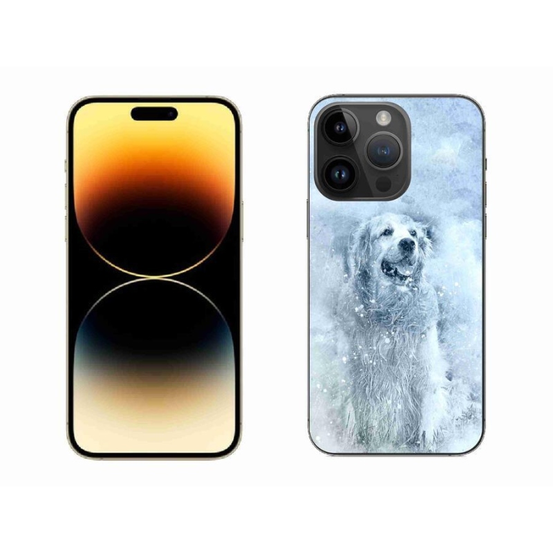 Gelový obal mmCase na mobil iPhone 14 Pro Max 6.7 - retrívr