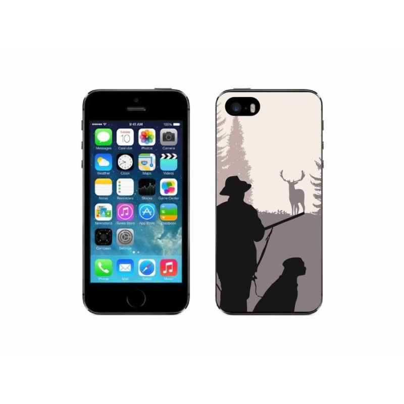 Gelový obal mmCase na mobil iPhone 5/5s - lov 2