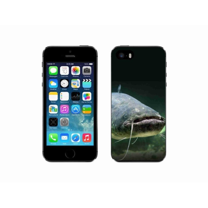 Gelový obal mmCase na mobil iPhone 5/5s - sumec