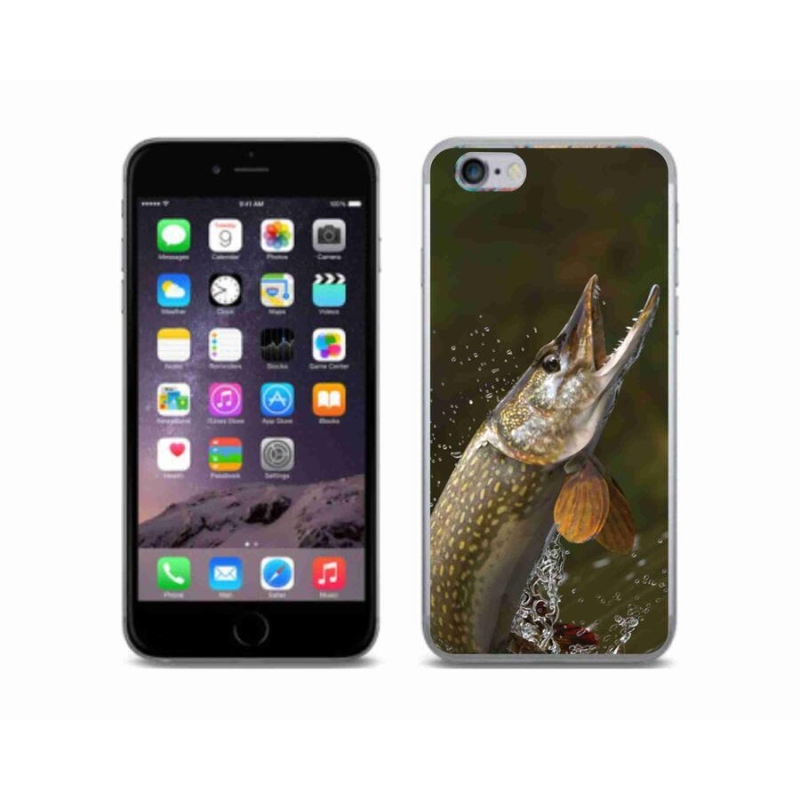 Gelový obal mmCase na mobil iPhone 6/6S - štika
