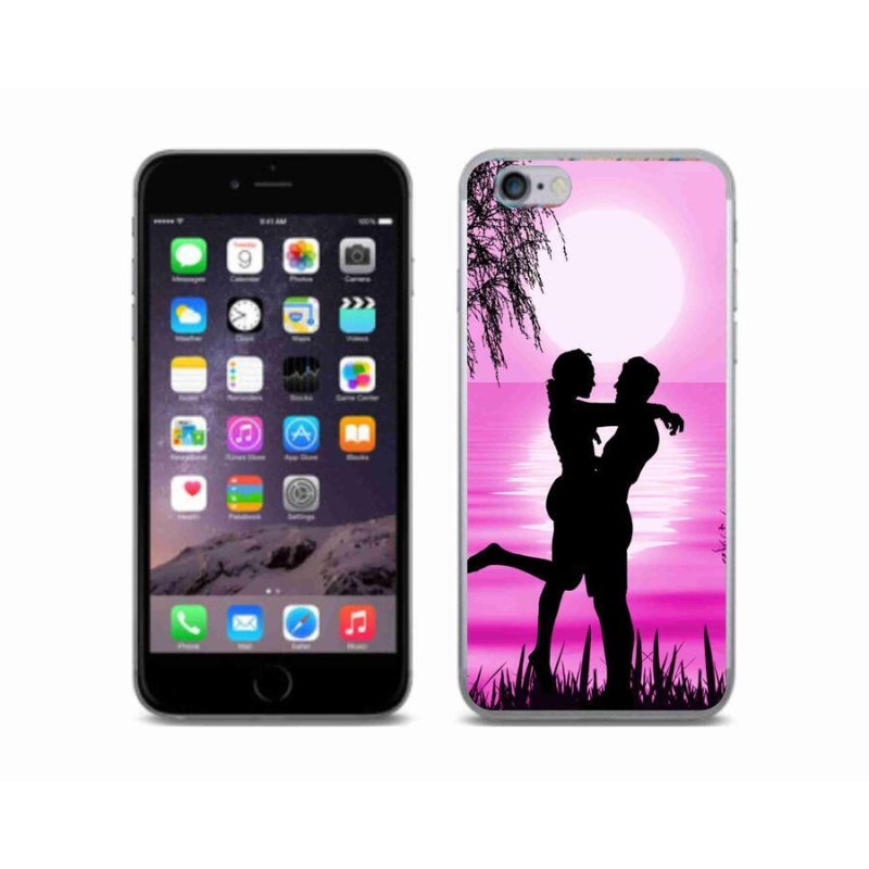Gelový obal mmCase na mobil iPhone 6/6S - západ slunce
