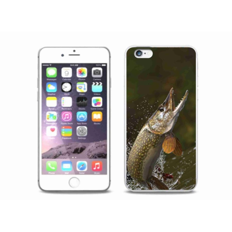 Gelový obal mmCase na mobil iPhone 6 Plus/6S Plus - štika