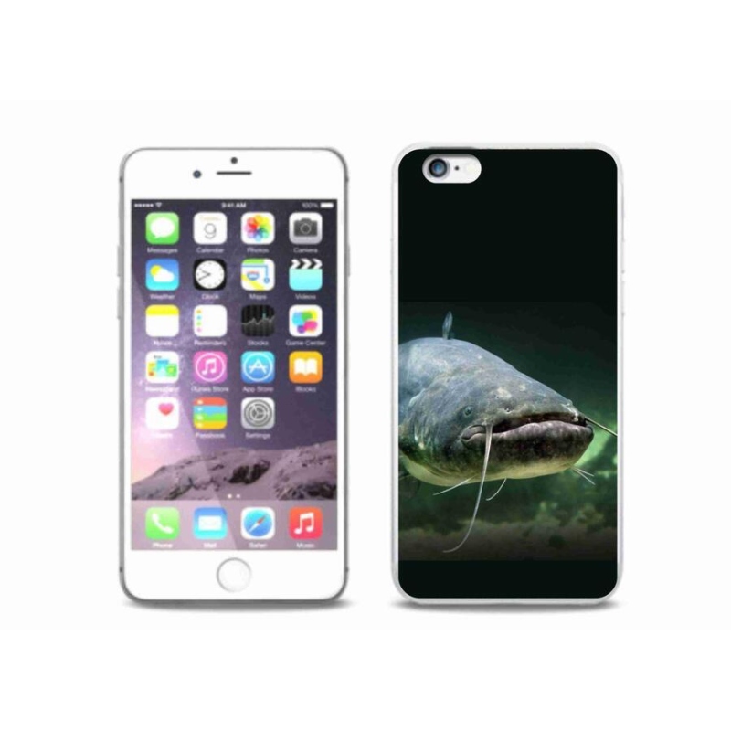 Gelový obal mmCase na mobil iPhone 6 Plus/6S Plus - sumec