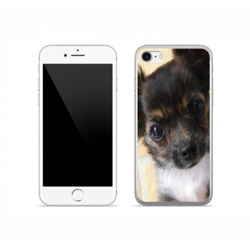 Gelový obal mmCase na mobil iPhone 7 - čivava 2