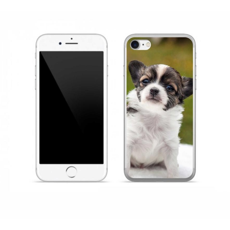 Gelový obal mmCase na mobil iPhone 7 - čivava 4