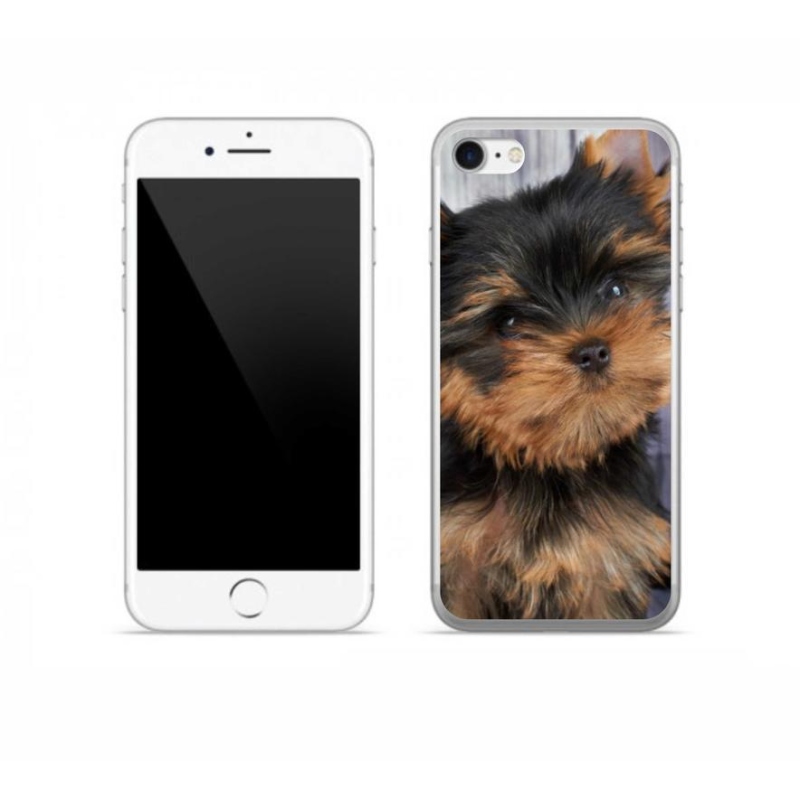 Gelový obal mmCase na mobil iPhone 7 - jorkšír 9