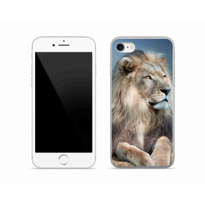 Gelový obal mmCase na mobil iPhone 7 - lev 1