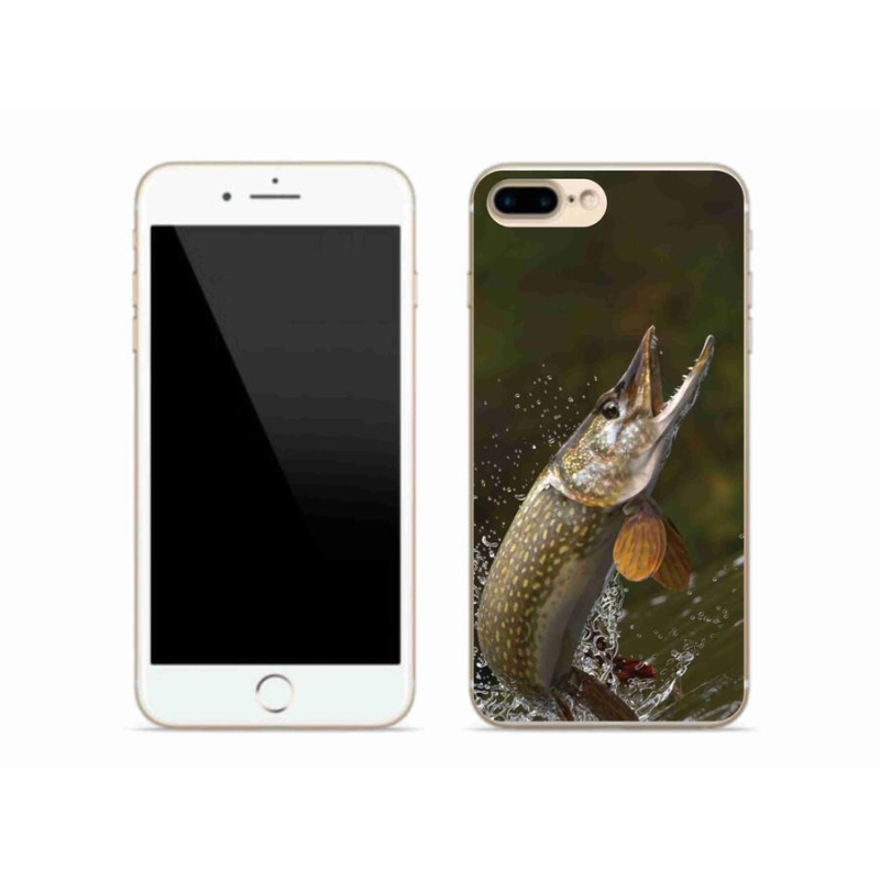 Gelový obal mmCase na mobil iPhone 7 Plus - štika