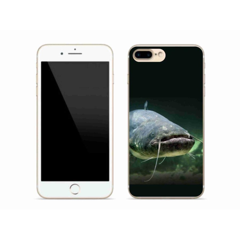 Gelový obal mmCase na mobil iPhone 7 Plus - sumec
